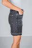 Judy Blue Washed Black Release Hem Skirt FINAL SALE - Whiskey Skies - JUDY BLUE