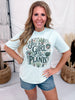 Just A Girl Who Loves Plants Graphic Tee - Whiskey Skies - PAR.TEES BY PARTY ON!