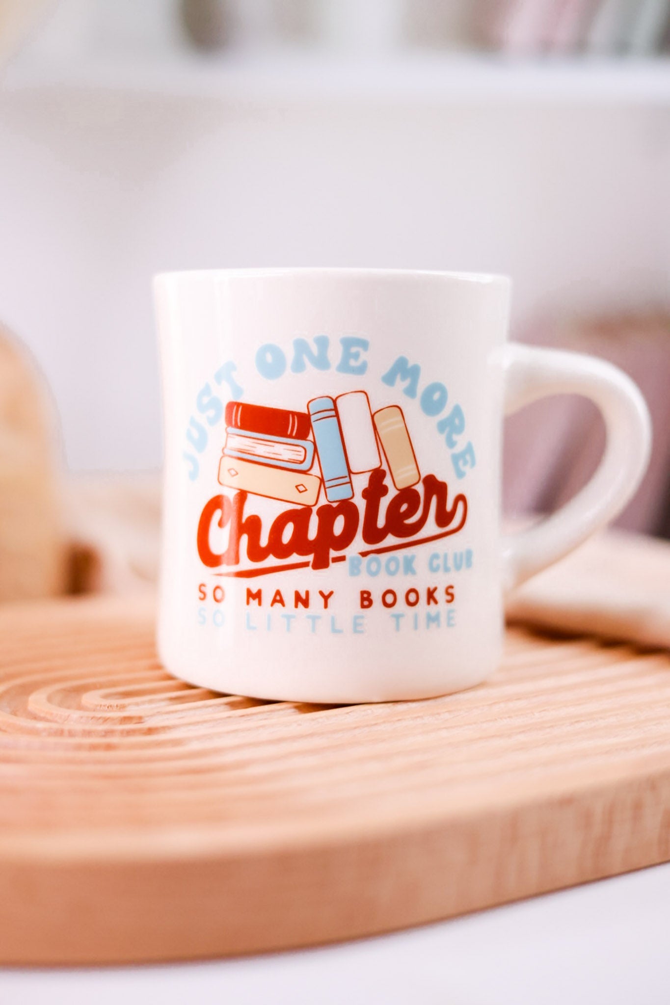 "Just One More Chapter" Diner Mug - Whiskey Skies - KARMA