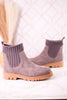 Keep Me Warm Grey Boots - Whiskey Skies - CORKYS FOOTWEAR
