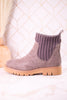 Keep Me Warm Grey Boots - Whiskey Skies - CORKYS FOOTWEAR