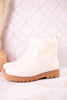 Keep Me Warm Ivory Boots - Whiskey Skies - CORKYS FOOTWEAR