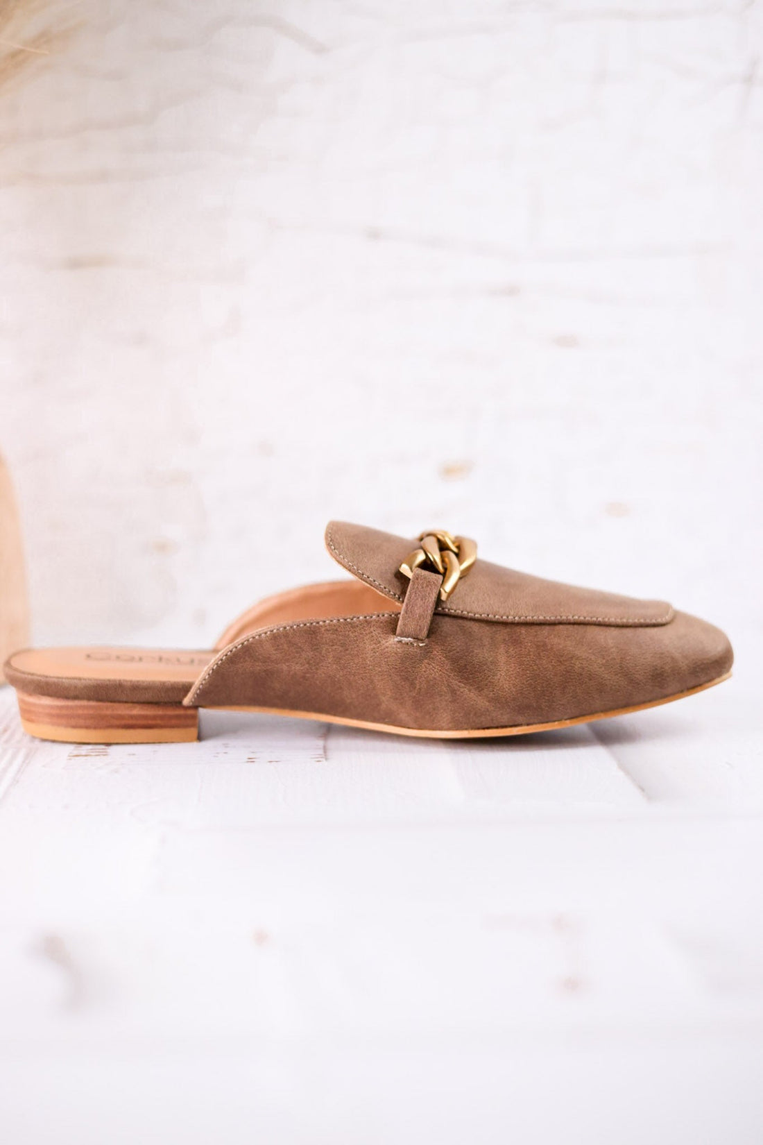 Keepsake Loafers In Tan Faux Leather - Whiskey Skies - CORKYS FOOTWEAR