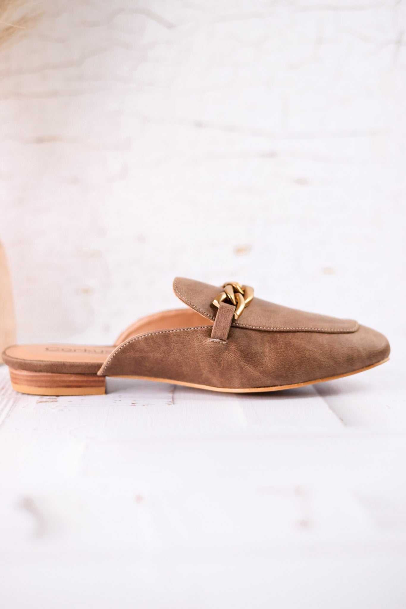 Keepsake Loafers In Tan Faux Leather - Whiskey Skies - CORKYS FOOTWEAR
