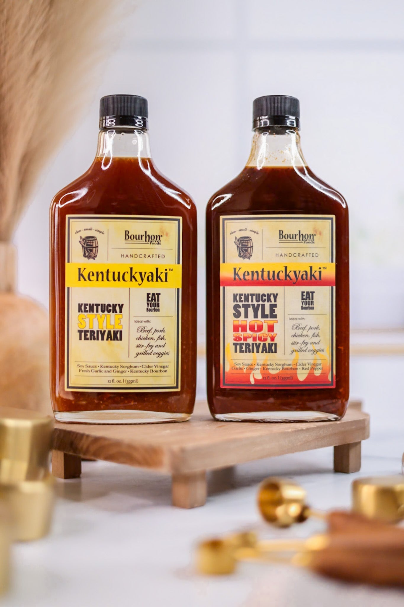 Kentuckyaki Sauce (2 Flavors) - Whiskey Skies - BOURBON BARREL FOODS