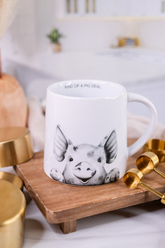 Kind of a Pig Deal 17oz Mug - Whiskey Skies - PAVILION