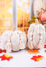 Large Braided Rope Pumpkin Decor (Two Styles) - Whiskey Skies - TRANSPAC