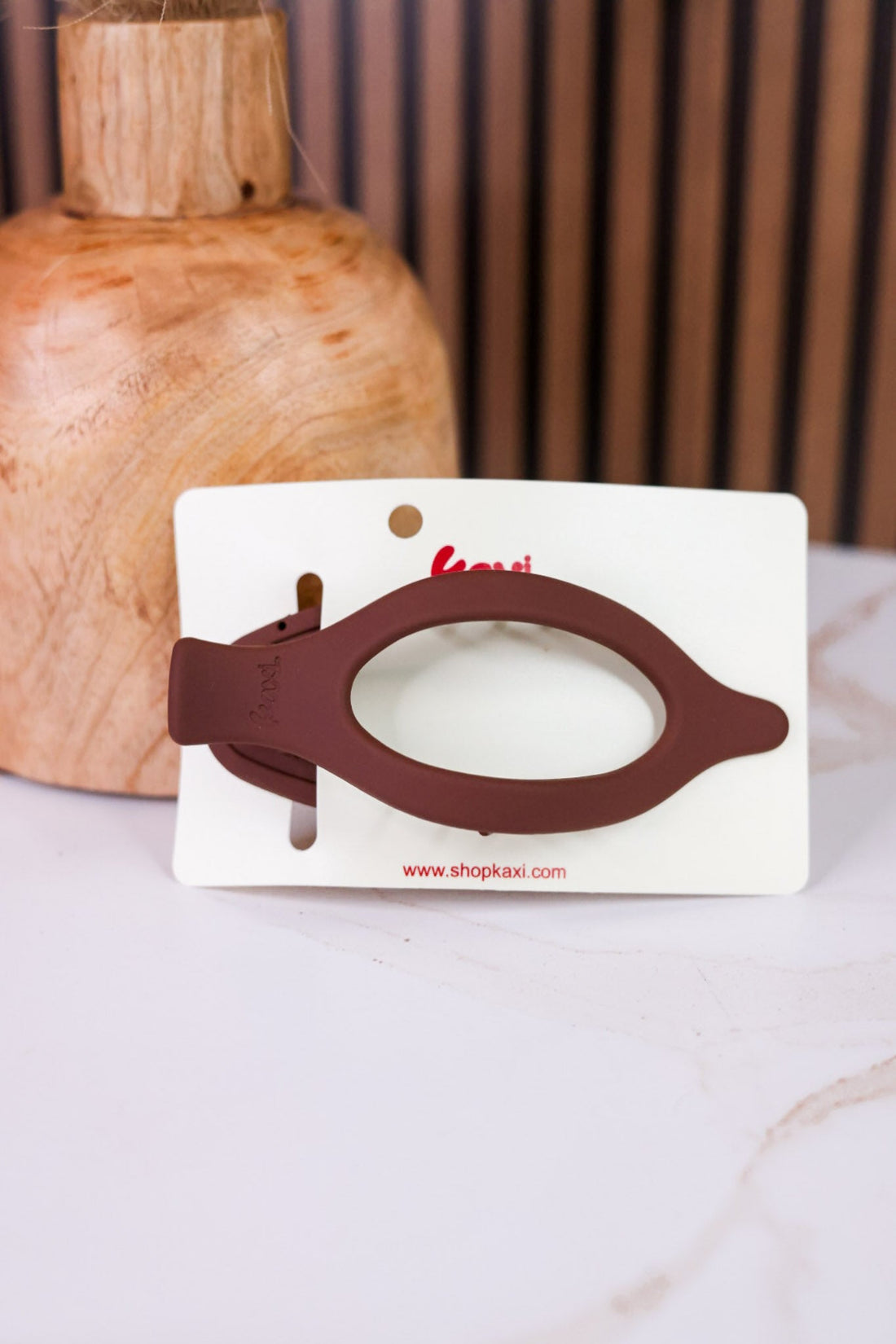 Large Lay Down Claw Clip (8 Colors) - Whiskey Skies - KAXI