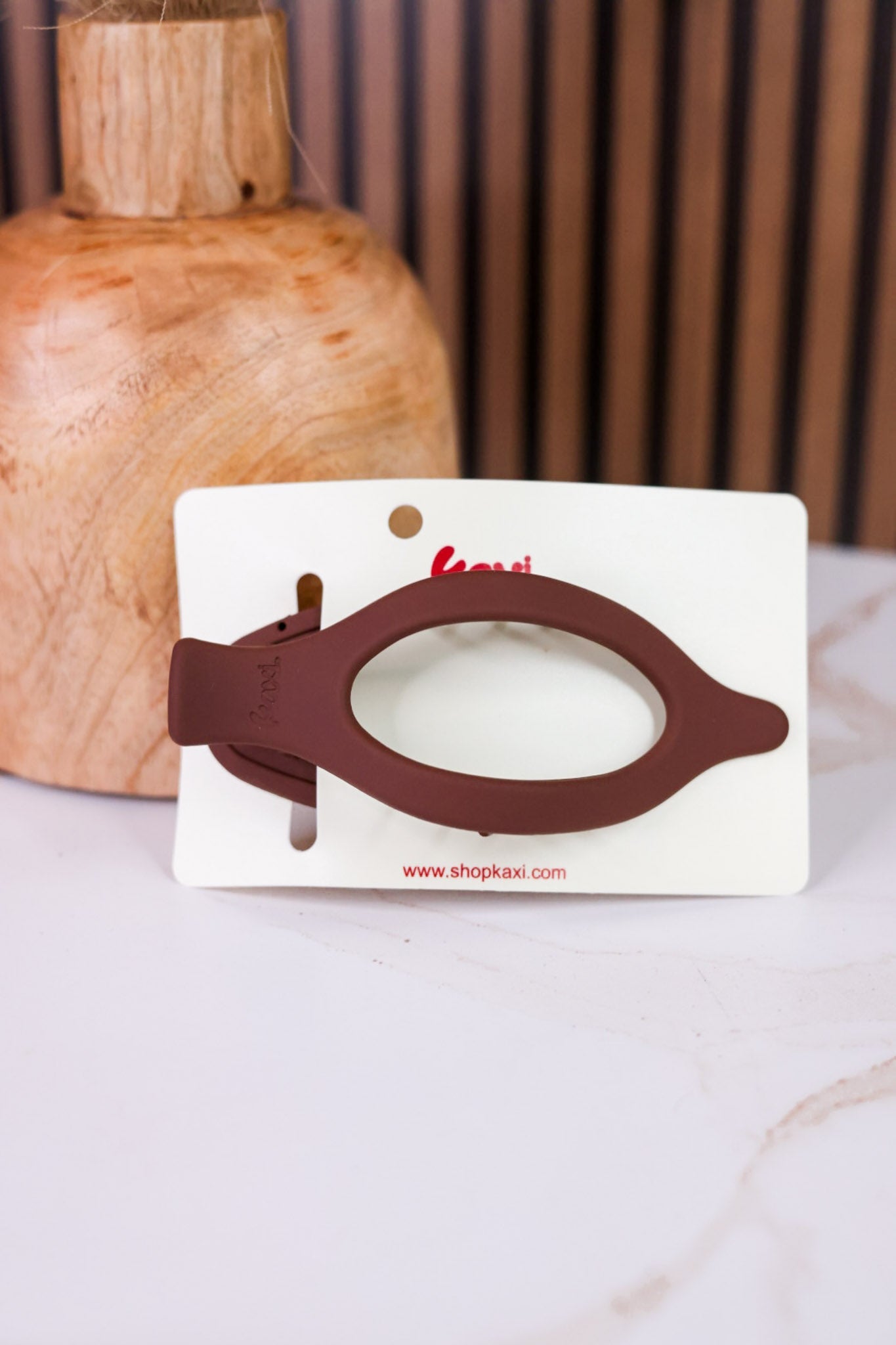 Large Lay Down Claw Clip (8 Colors) - Whiskey Skies - KAXI