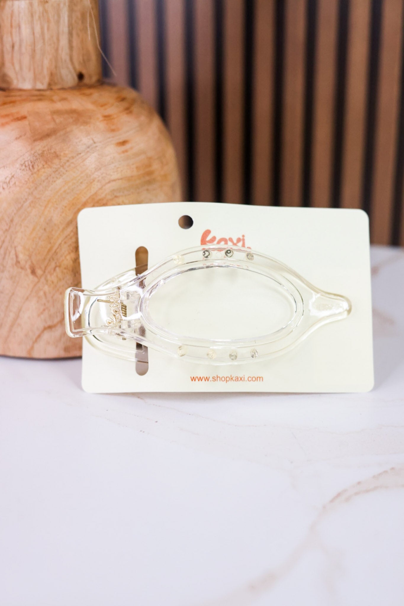 Large Lay Down Claw Clip (8 Colors) - Whiskey Skies - KAXI