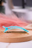 Large Lay Flat Jelly Claw Clip (8 Colors) - Whiskey Skies - KAXI