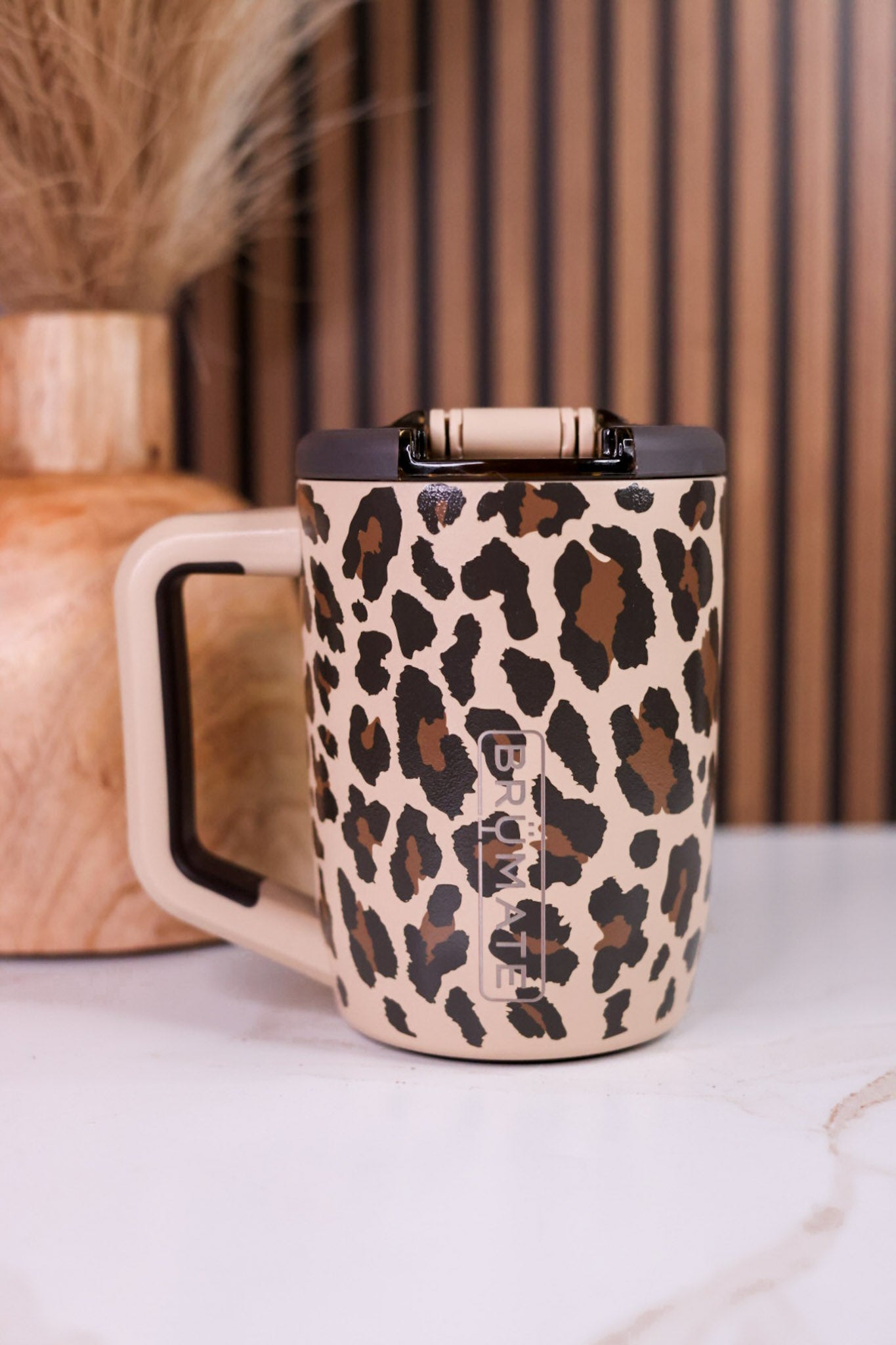 Latte Leopard 15oz Muv Mug - Whiskey Skies - BRUMATE