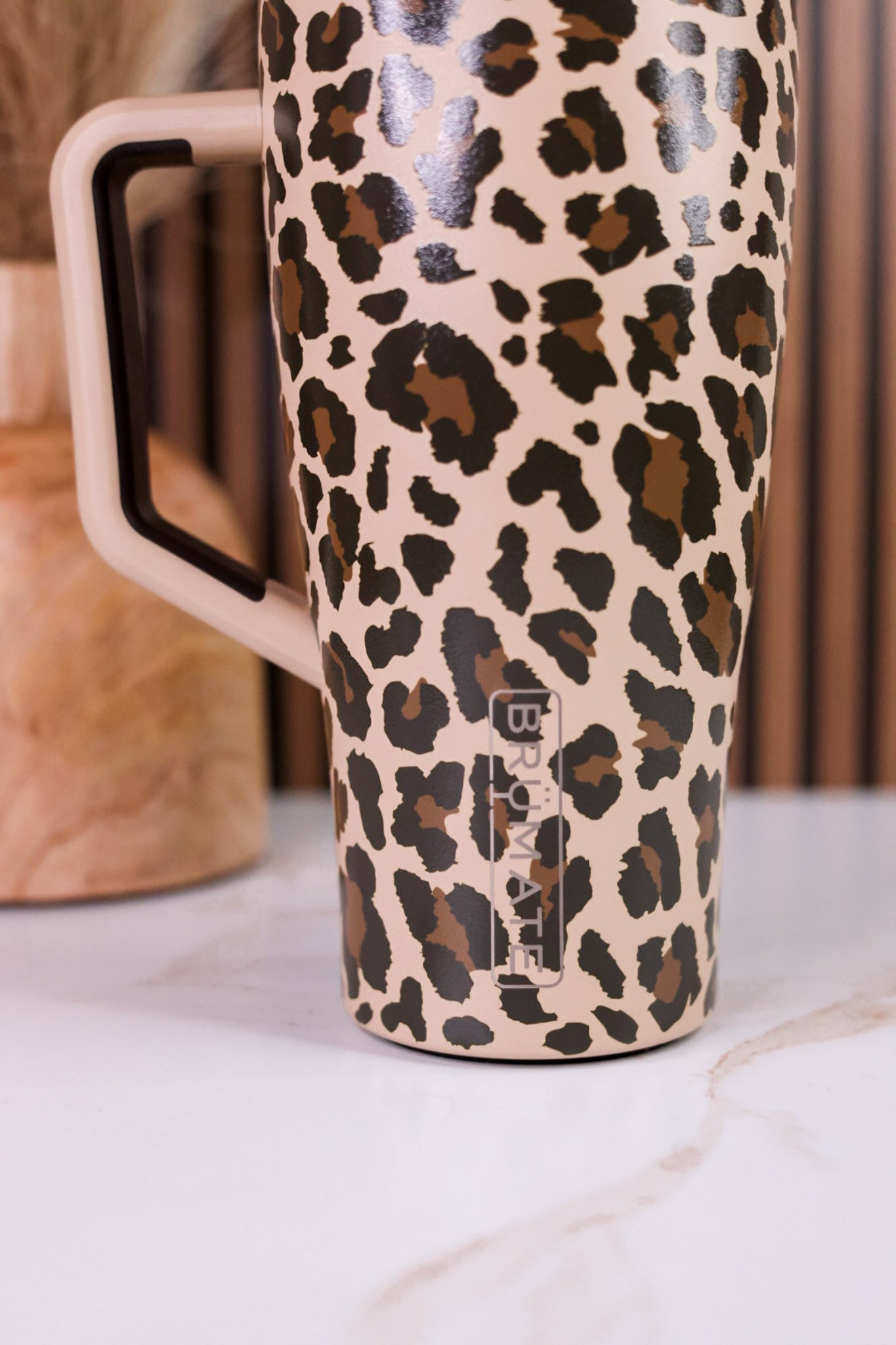 Latte Leopard 30oz Eras Tumbler - Whiskey Skies - BRUMATE