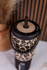 Latte Leopard 35oz Resa Tumbler - Whiskey Skies - BRUMATE