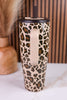 Latte Leopard 40oz Era Tumbler - Whiskey Skies - BRUMATE