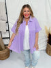 Lavender Dolman Sleeve Babydoll Top - Whiskey Skies - ANDREE BY UNIT