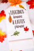 Leaves And Lattes Decorative Dishtowel - Whiskey Skies - PARK DESIGNS