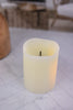 LED Bisque Wax Glow Wick Candle - Whiskey Skies - GERSON COMPANIES