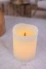 LED Bisque Wax Glow Wick Candle - Whiskey Skies - GERSON COMPANIES