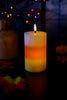 LED Candy Corn Halloween Decorative Wax Candle - Whiskey Skies - SPECIAL T IMPORTS INC