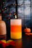 LED Candy Corn Halloween Decorative Wax Candle - Whiskey Skies - SPECIAL T IMPORTS INC