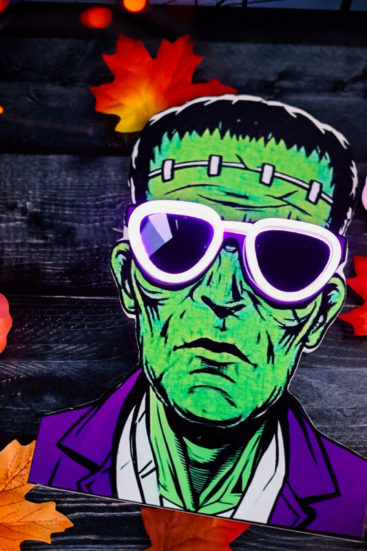 LED Frankenstein Wall Sign - Whiskey Skies - GERSON COMPANIES