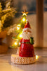 LED Resin Christmas Tree with Santa Claus - Whiskey Skies - SULLIVANS