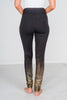 Leggings With Gold Foil Detailing - Whiskey Skies - VOCAL