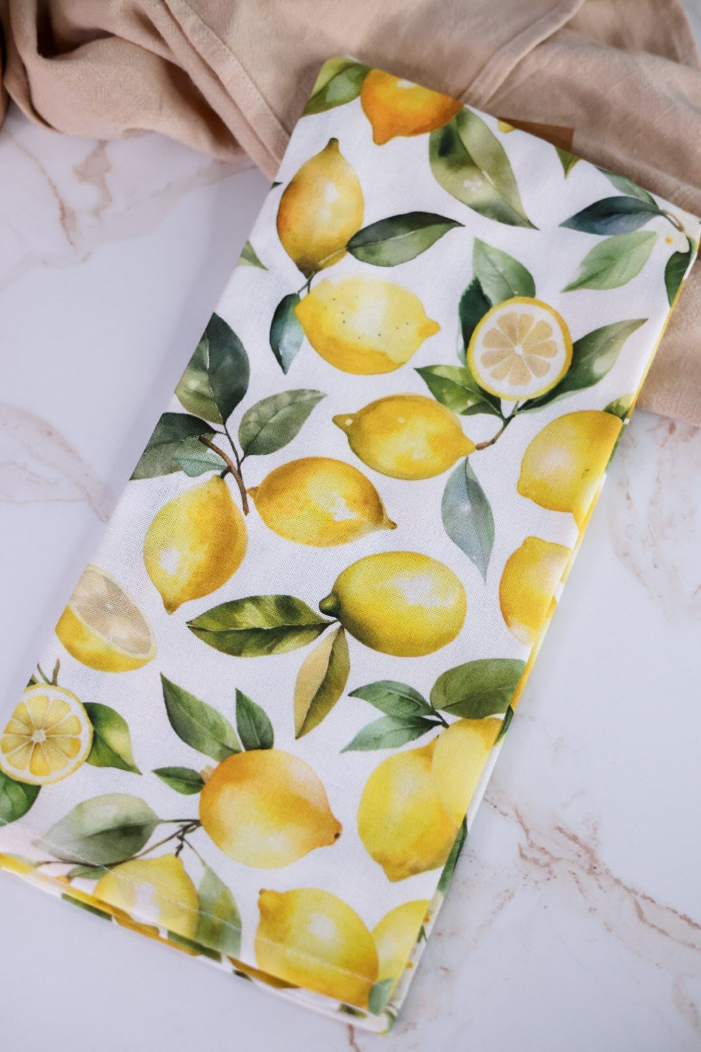 Lemon Grove Dish Towel - Whiskey Skies - DII - DESIGN IMPORTS