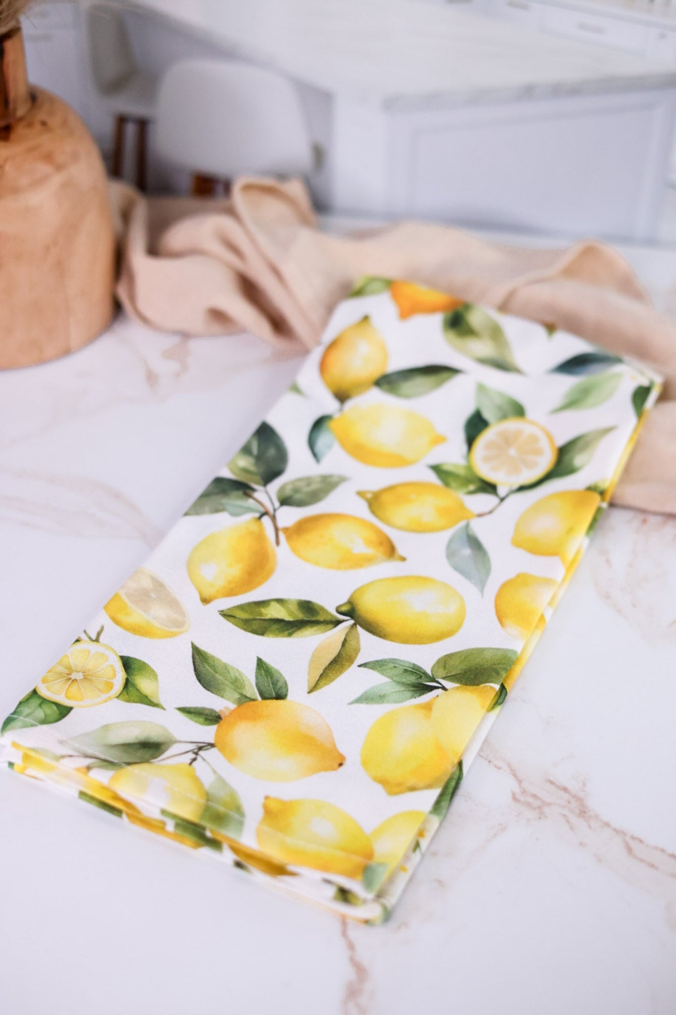 Lemon Grove Dish Towel - Whiskey Skies - DII - DESIGN IMPORTS