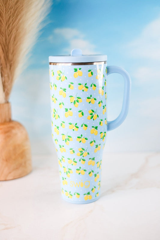 Lemon Meringue 40oz Mega Mug - Whiskey Skies - SWIG LIFE