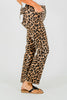 Leopard Print High Rise Kick Flares - Whiskey Skies - LOVERVET BY VERVET