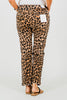 Leopard Print High Rise Kick Flares - Whiskey Skies - LOVERVET BY VERVET