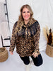 Leopard Print Tasseled Western Blouse - Whiskey Skies - J.NNA