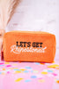Let's Get Rhinestoned Cosmetic Bag - Whiskey Skies - TOTALEE GIFT
