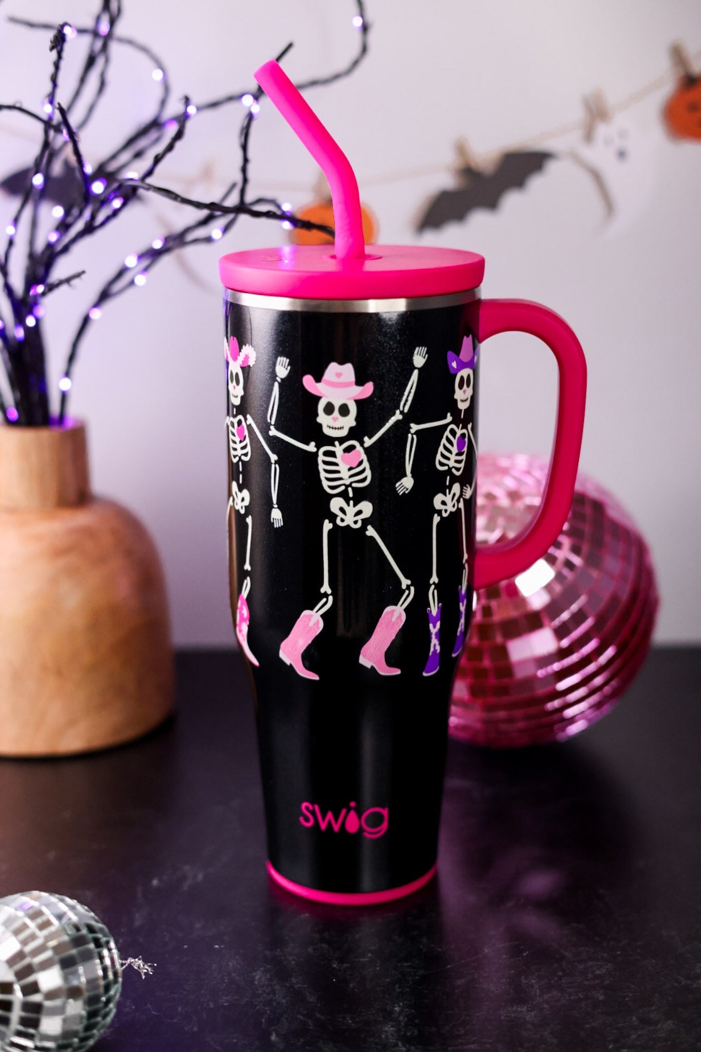 Let's Go Ghouls 40oz Mega Mug - Whiskey Skies - SWIG LIFE