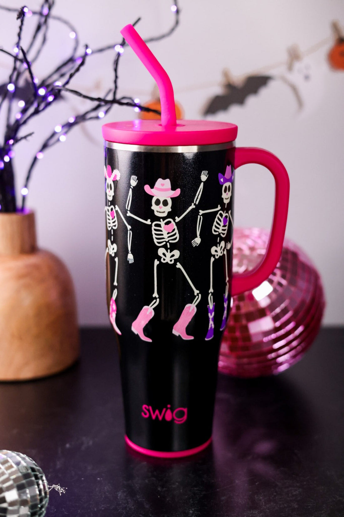 Let's Go Ghouls 40oz Mega Mug - Whiskey Skies - SWIG LIFE