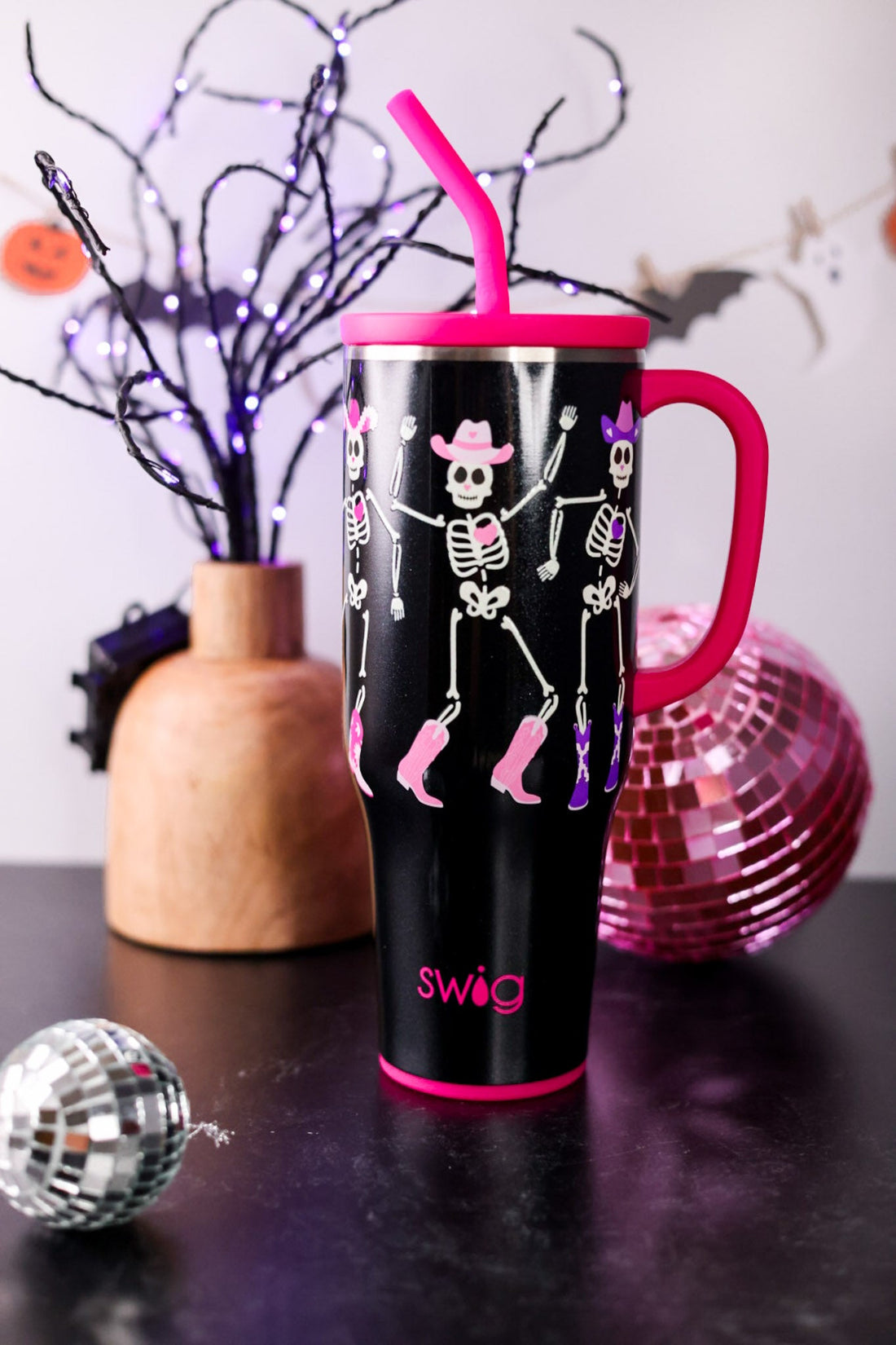 Let's Go Ghouls 40oz Mega Mug - Whiskey Skies - SWIG LIFE