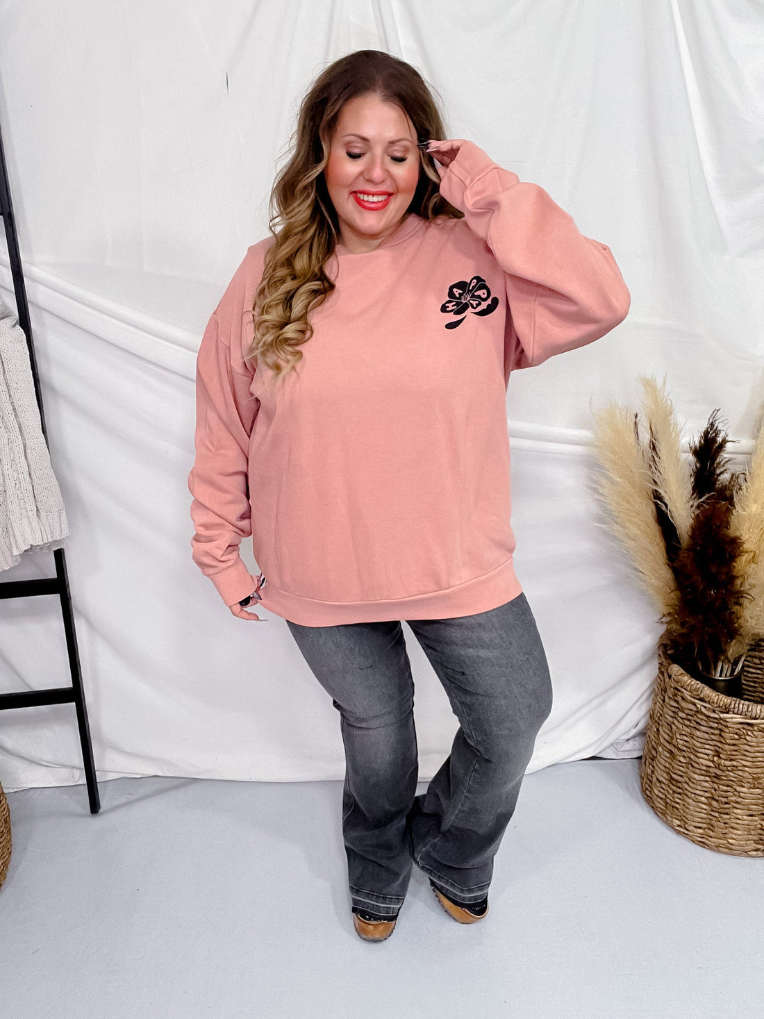 Letting Go Sweatshirt - Whiskey Skies - SOUTHERN BLISS COMPANY