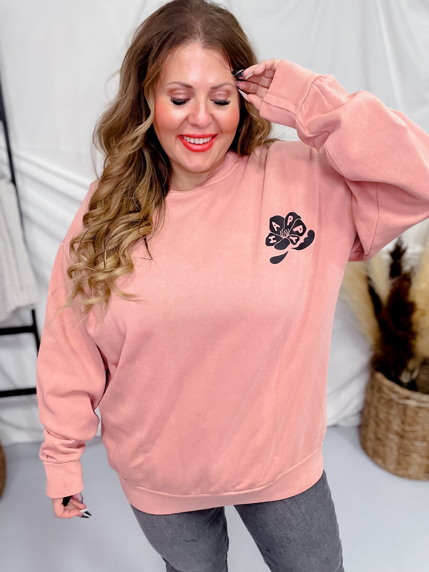 Letting Go Sweatshirt - Whiskey Skies - SOUTHERN BLISS COMPANY