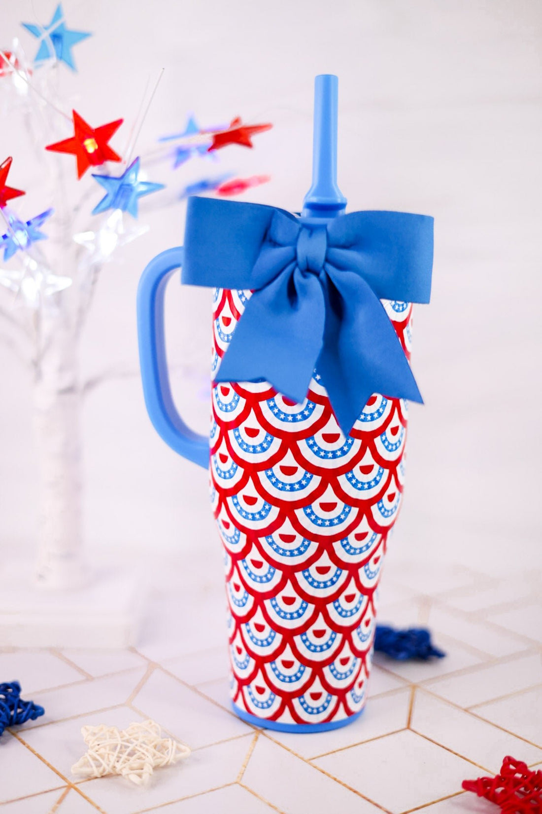 Liberty Belle 40oz Mega Mug - Whiskey Skies - SWIG LIFE