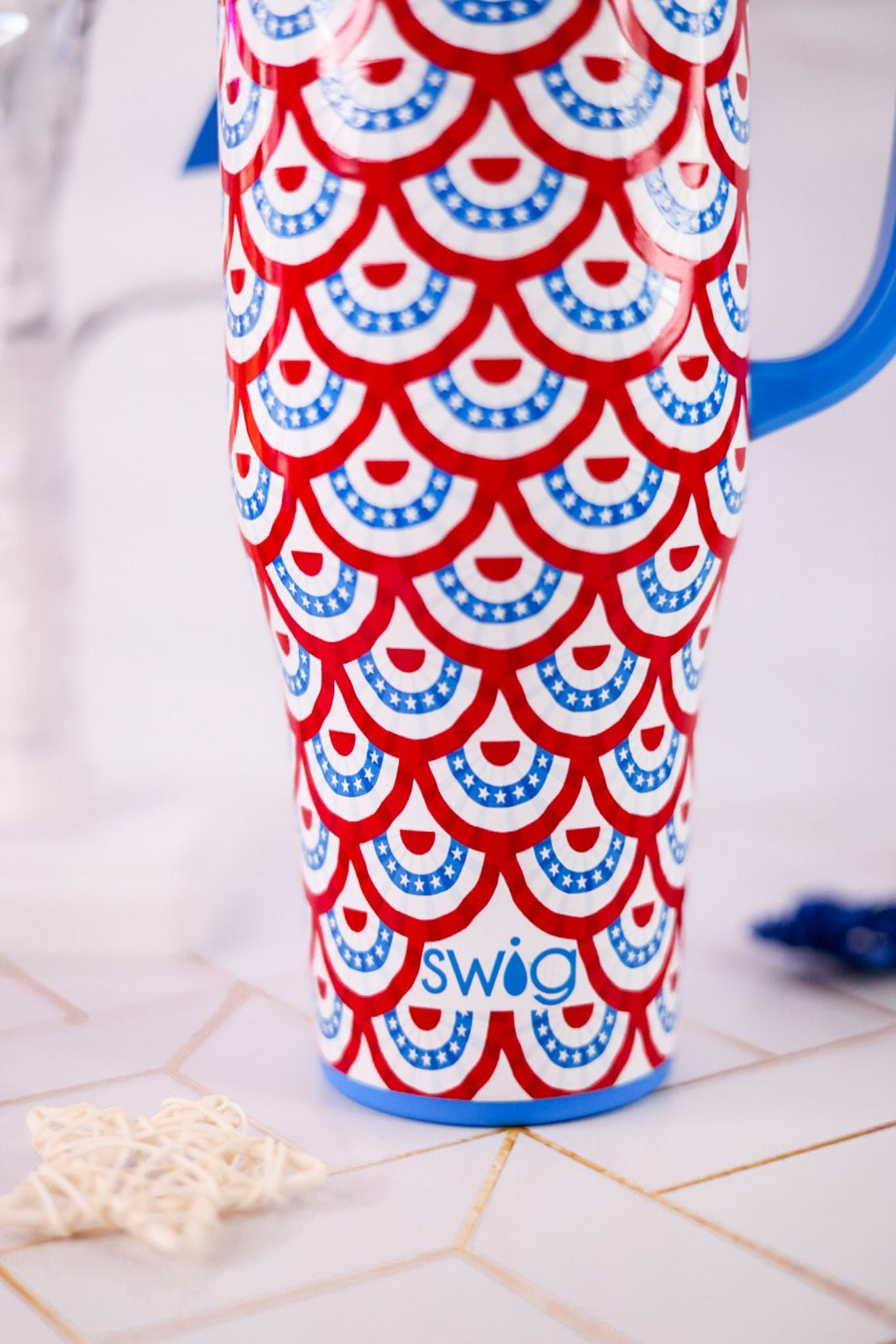 Liberty Belle 40oz Mega Mug - Whiskey Skies - SWIG LIFE