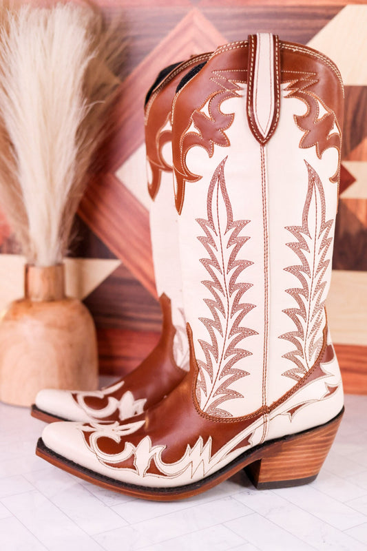 Liberty Black Liv Greta Porcupine Boots - Whiskey Skies - LIBERTY BLACK