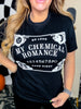 Licensed My Chemical Romance " So Long Good Night" Graphic T-Shirt - Whiskey Skies - ROCK OFF