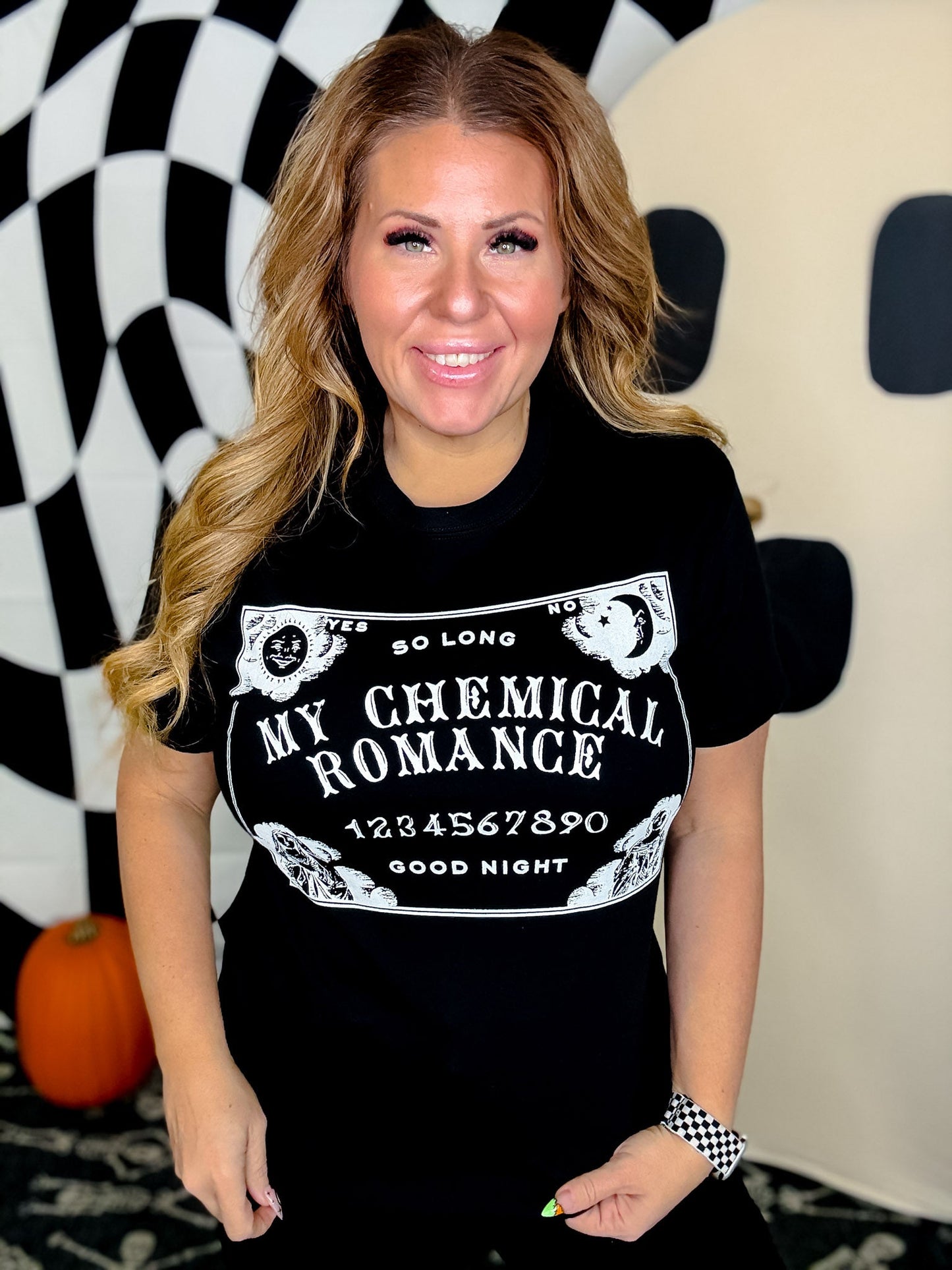 Licensed My Chemical Romance " So Long Good Night" Graphic T-Shirt - Whiskey Skies - ROCK OFF