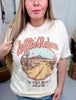 Licensed Willie Nelson Graphic Tee - Whiskey Skies - AMERICAN NEEDLE