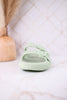 Light Green Cushioned Waterproof Sandals - Whiskey Skies - SPRING FOOTWEAR