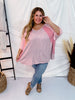 Light Mauve Drop Sleeve Poncho Top - Whiskey Skies - ANDREE BY UNIT