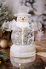 Light Up Rotating Snowman Globe - Whiskey Skies - SULLIVANS