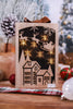 Light - Up Wooden Holiday Cutout Scenes - Whiskey Skies - YOUNG'S INC